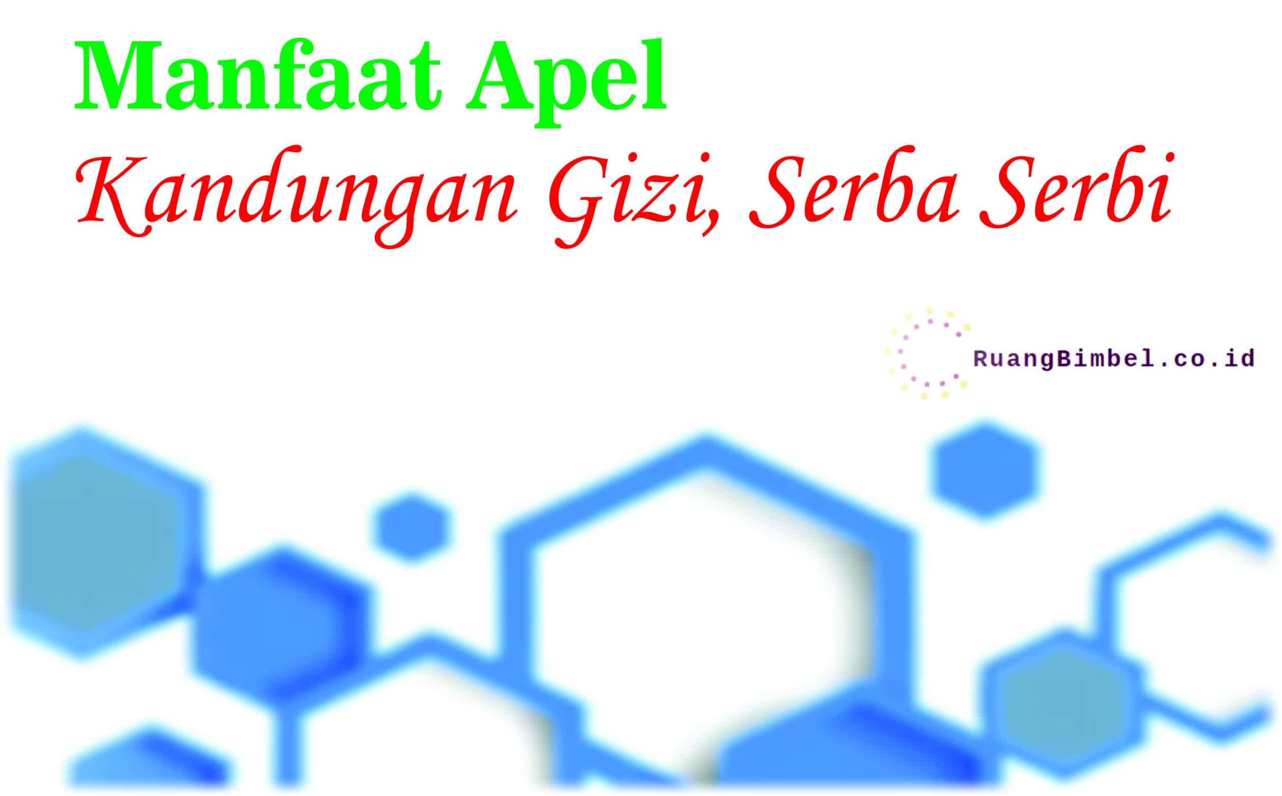 manfaat apel