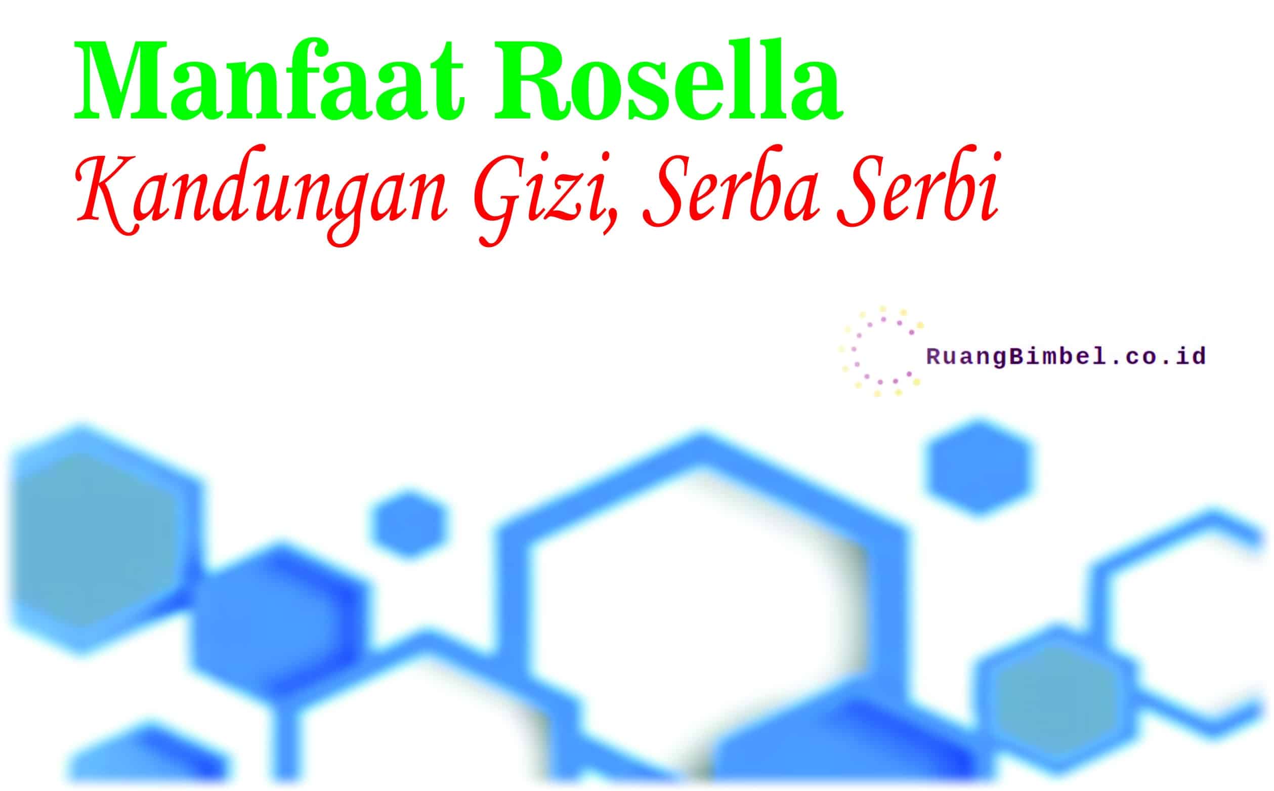 manfaat rosella