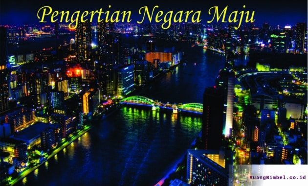 Negara Maju Pengertian, Ciri, Wilayah, Contohnya