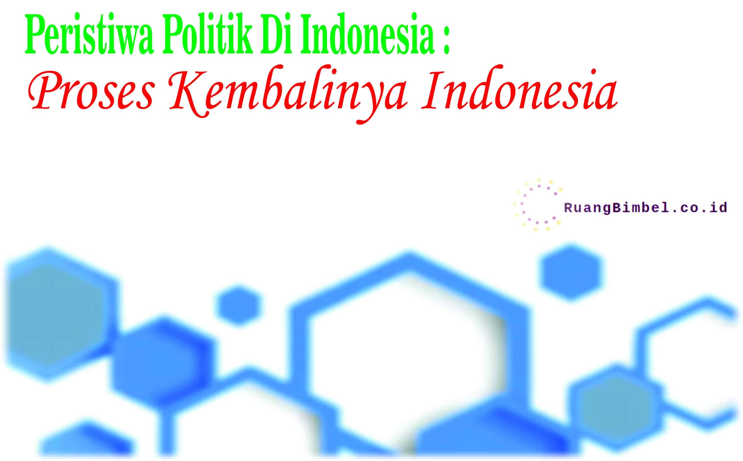 peristiwa politik di indonesia