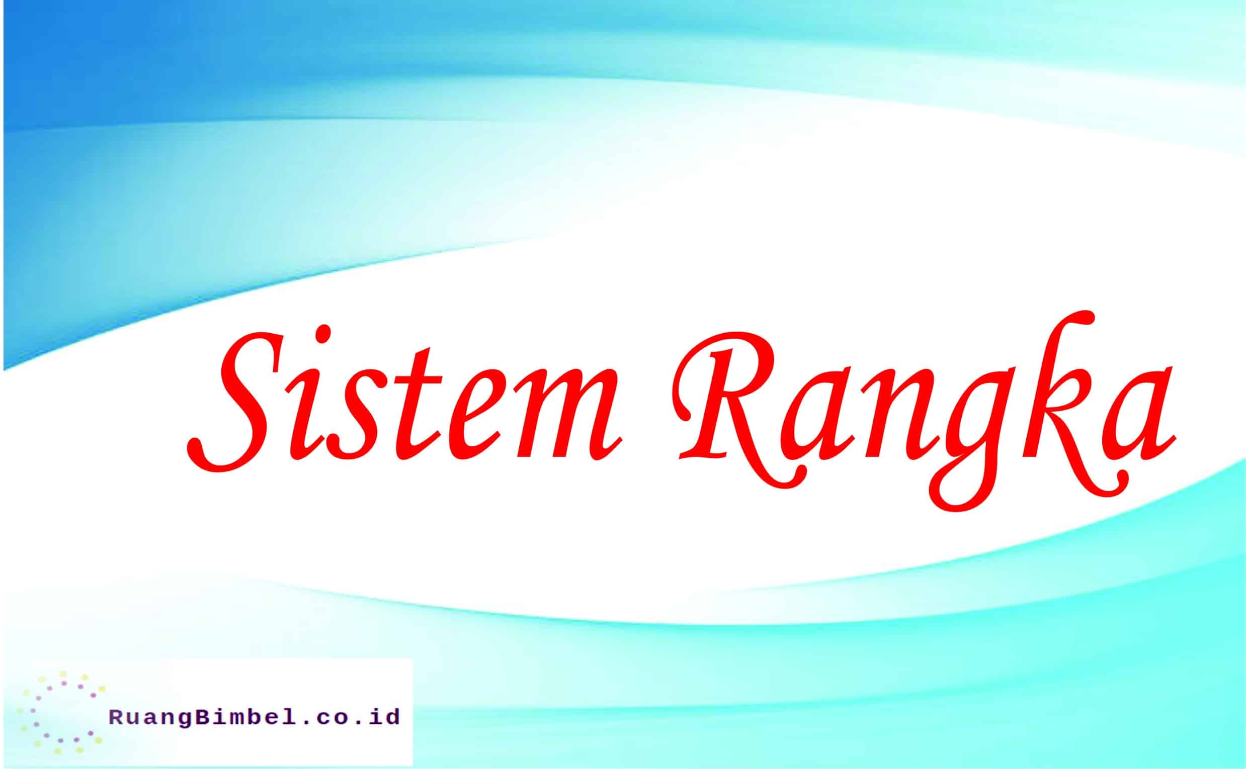 sistem rangka