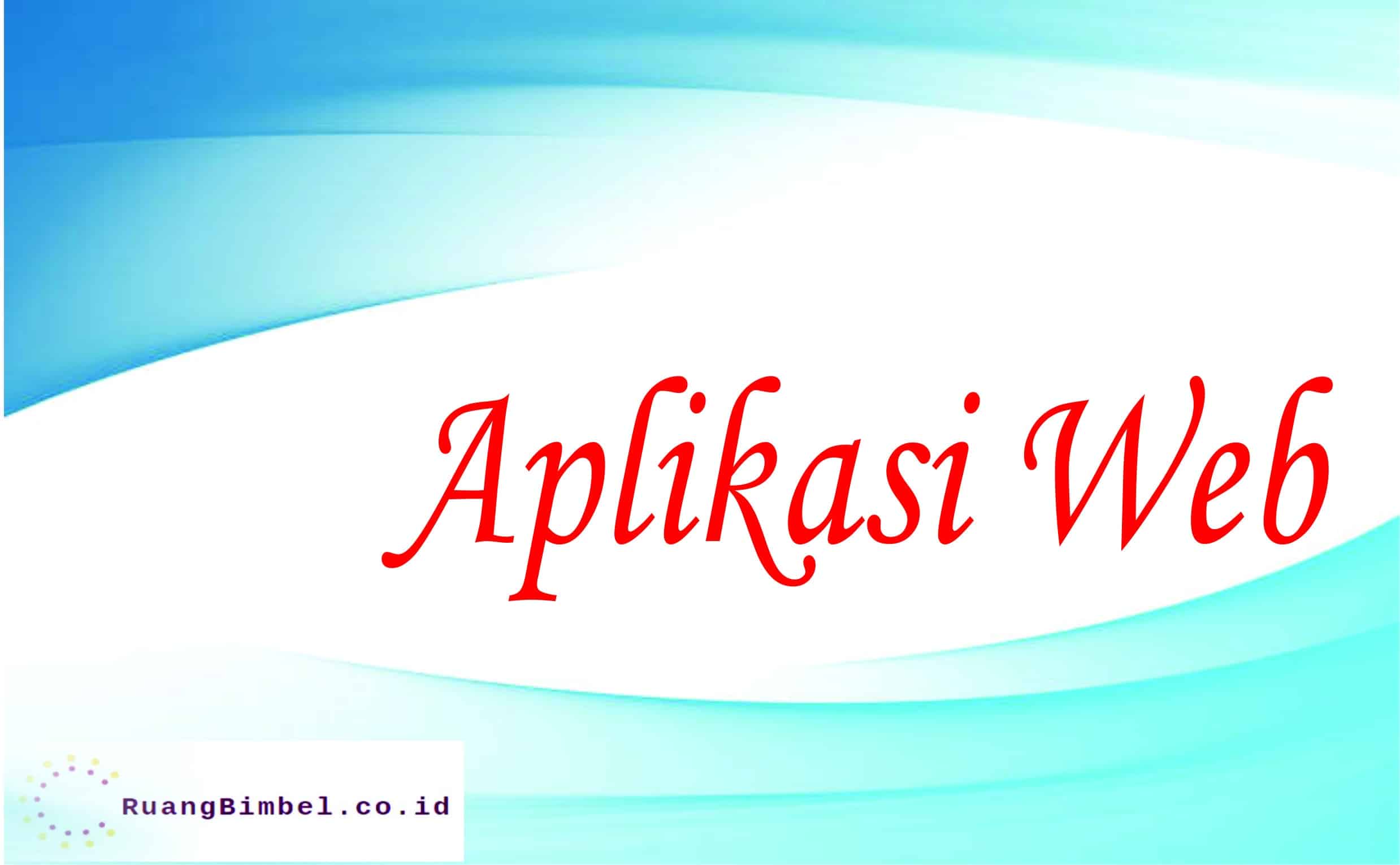 Aplikasi Web - RuangBimbel.co.id Jaringan