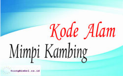 Kode Alam Mimpi Kambing | 8+ Angka Erek Erek - Ruangbimbel.co.id