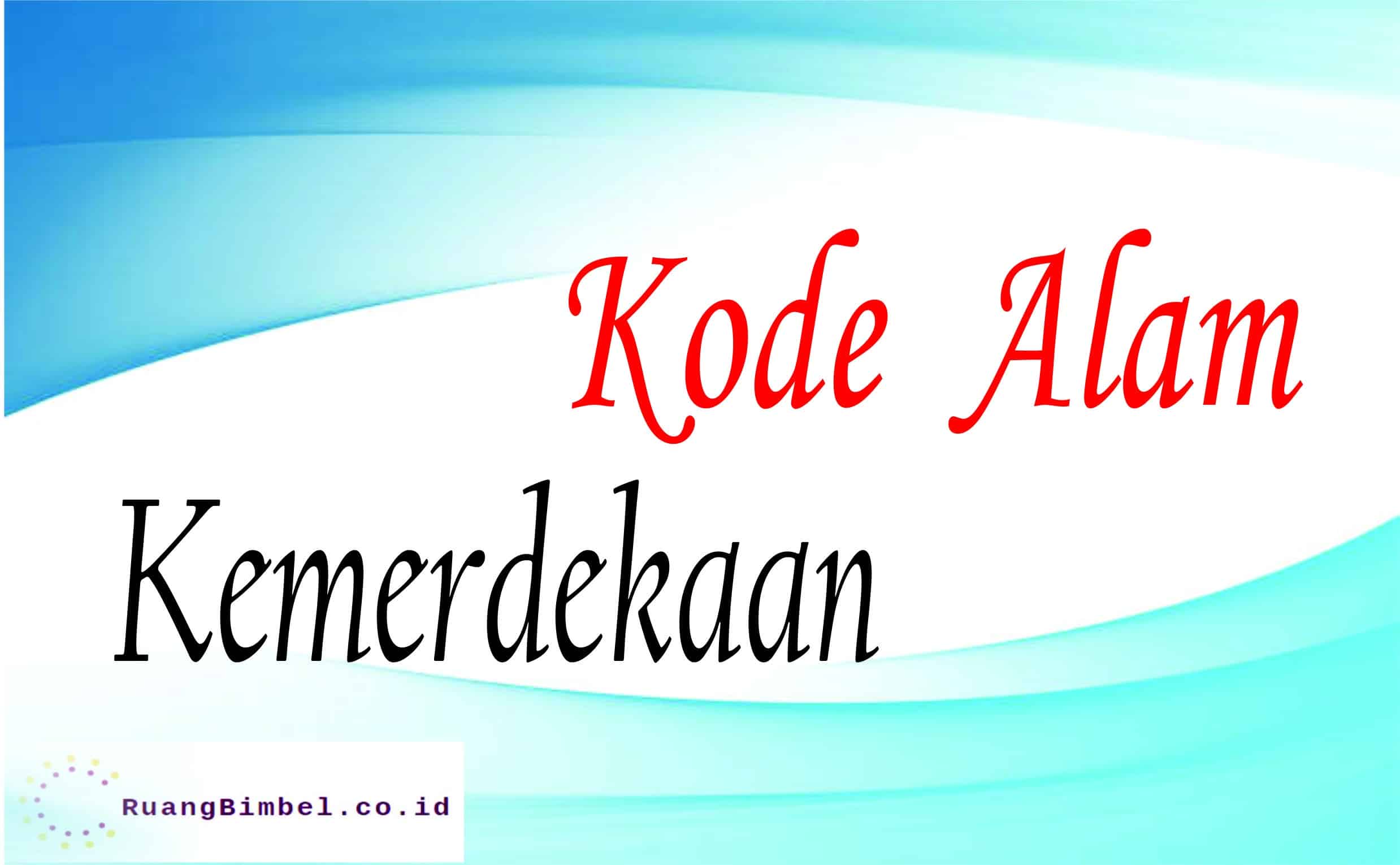 Erek Erek Kemerdekaan | 10+ Kode Erek Erek - Ruangbimbel.co.id