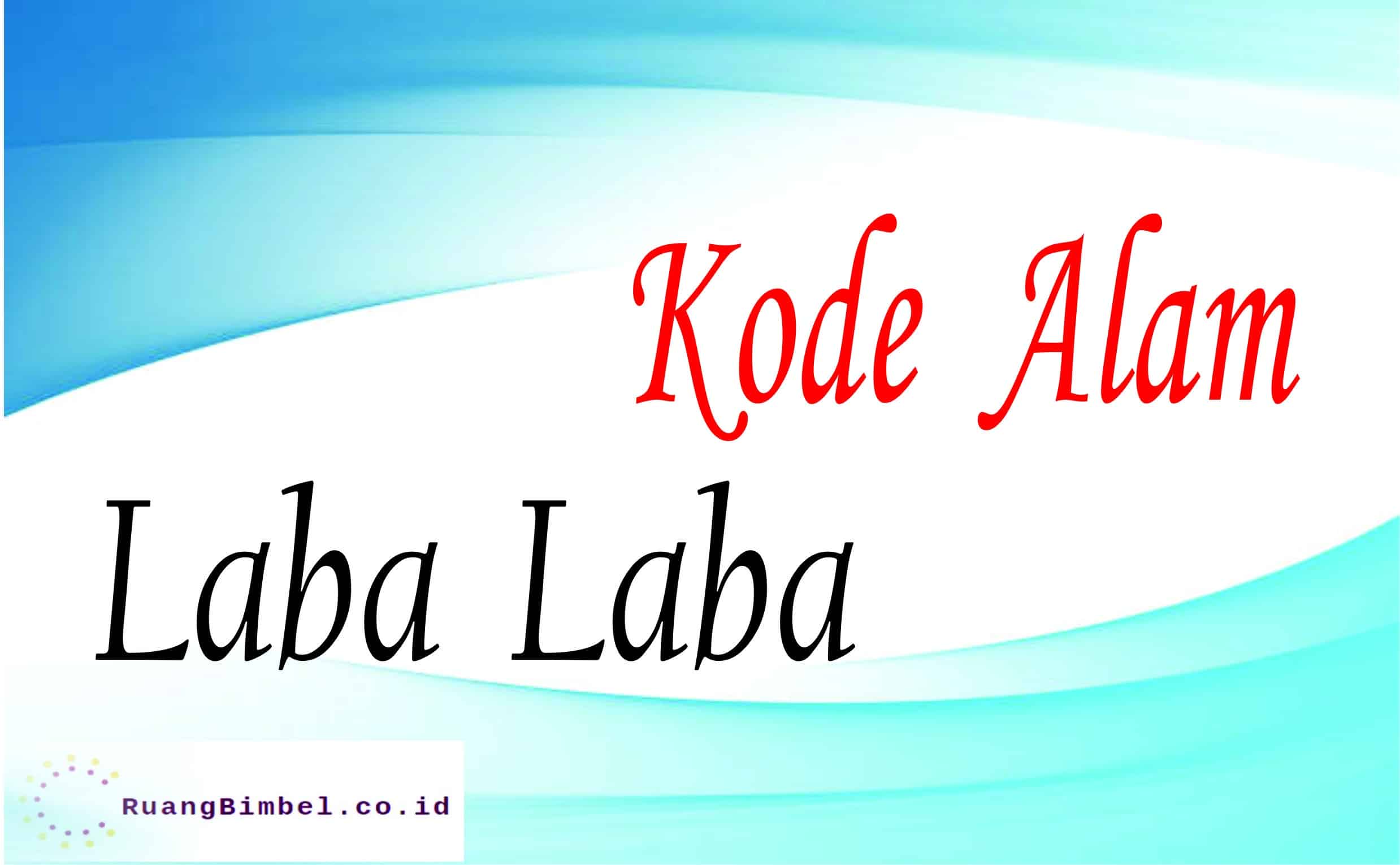 Kode Alam Laba Laba | 8+ Kode Erek Erek - Ruangbimbel.co.id