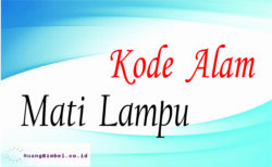 Kode Alam Mati Lampu | 10+ Kode Alam Erek Erek - Ruangbimbel.co.id