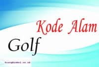 kode alam golf