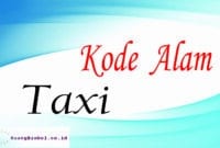 kode alam taxi