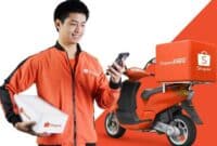 berapa gaji kurir shopee