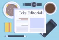 komponen teks editorial