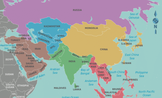 Epos Benua Asia: Melacak Sejarah dan Luas yang Megah