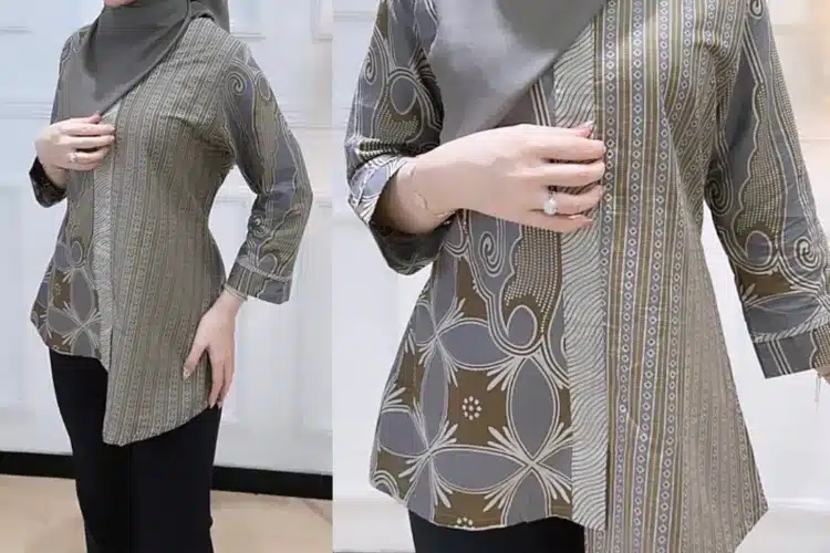 Model Baju Batik Atasan