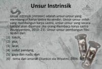 Ragam Unsur Intrinsik Novel