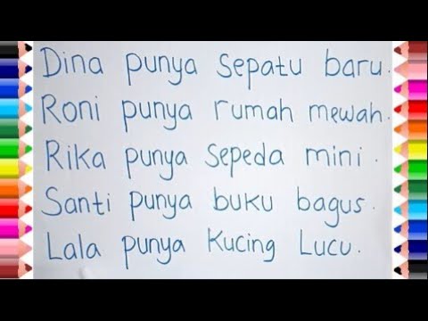 Kalimat Sederhana