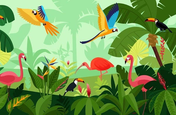 persebaran flora dan fauna di Indonesia