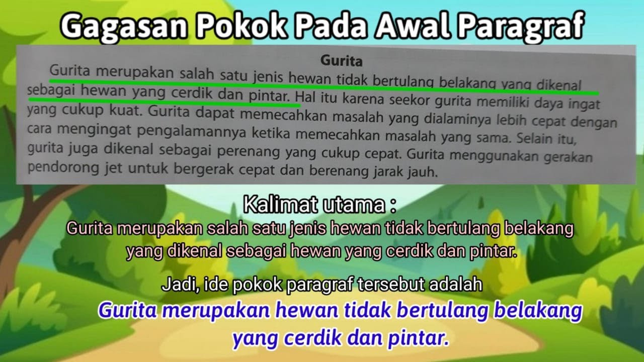 mengidentifikasi ide pokok artikel