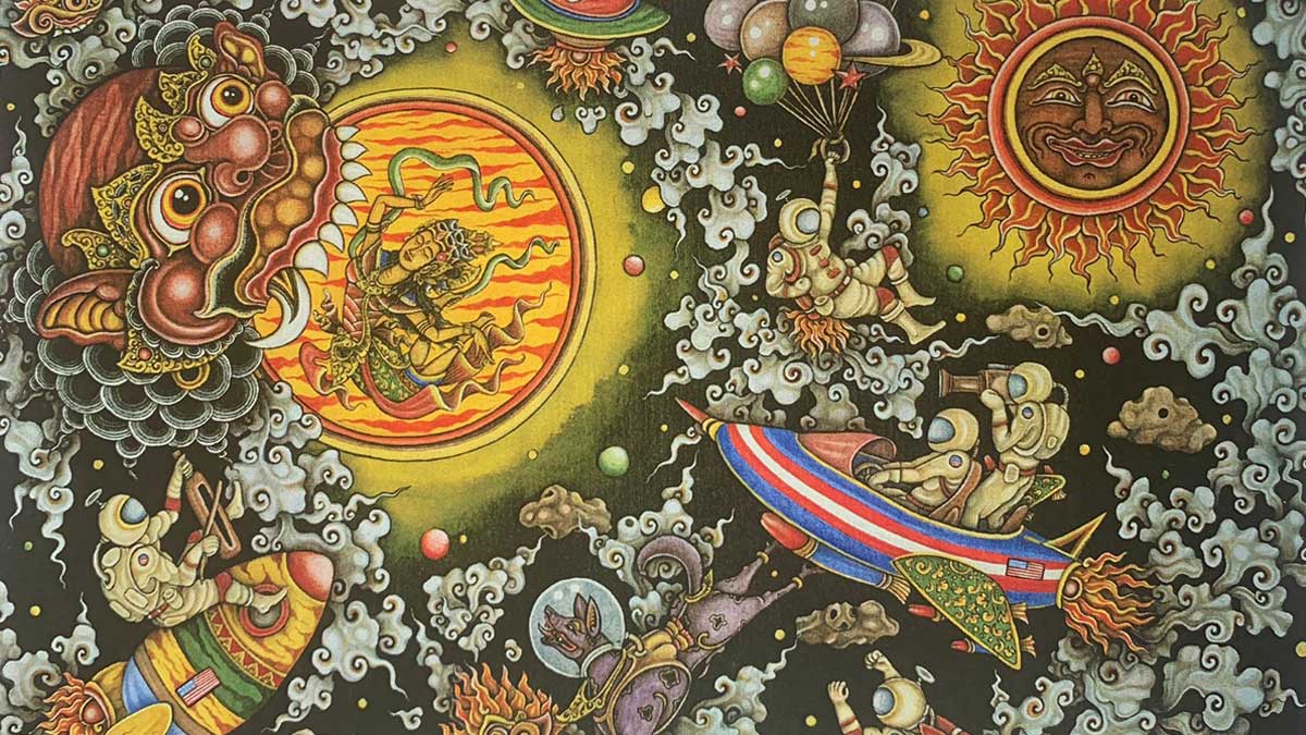Keunikan seni lukis Bali