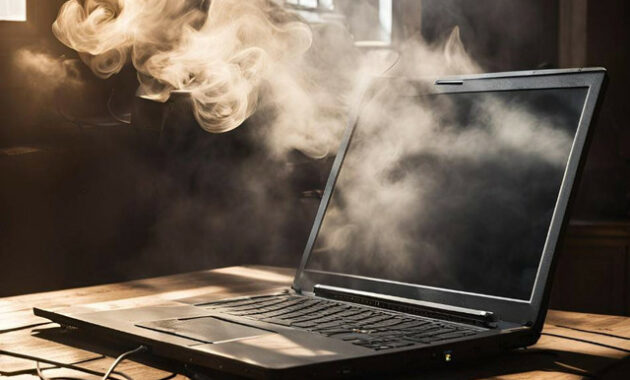 Suhu Laptop Cepat Panas