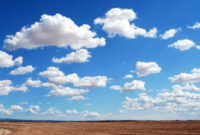 Langit berwarna biru