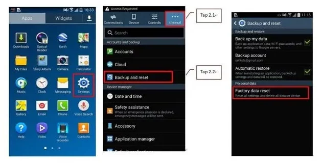 Menginstal Ulang Aplikasi
