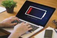 Baterai laptop cepat habis