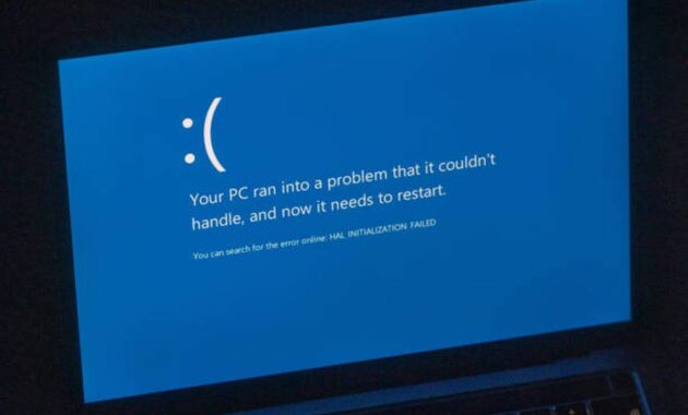 Blue Screen pada Windows