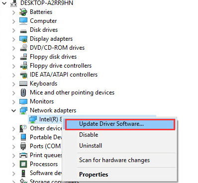Driver Network Adapter