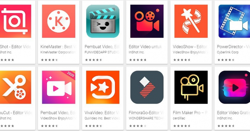 Aplikasi editing video