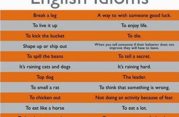 Idiom Bahasa Inggris